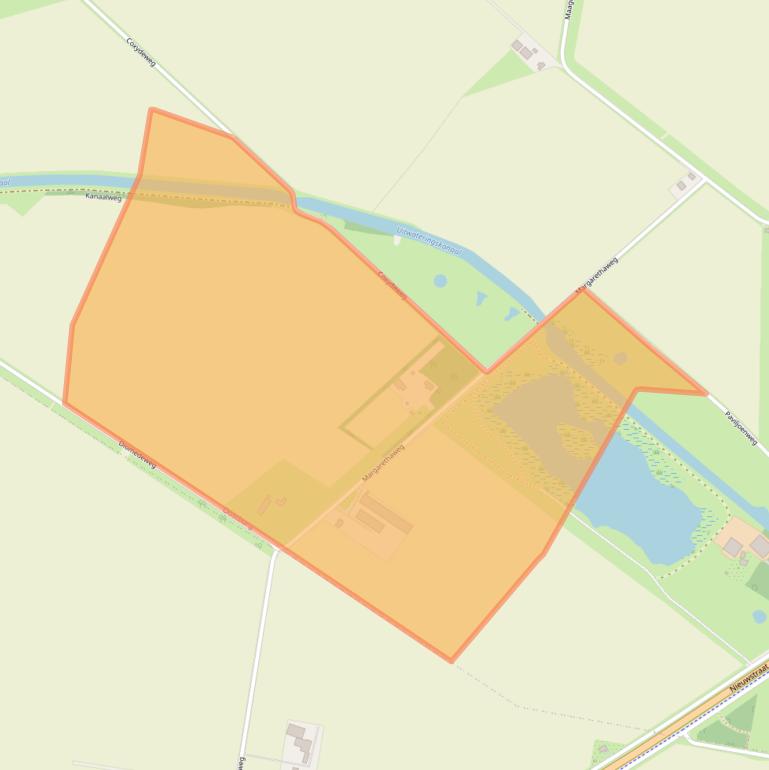 Kaart van postcodegebied 4501NK.