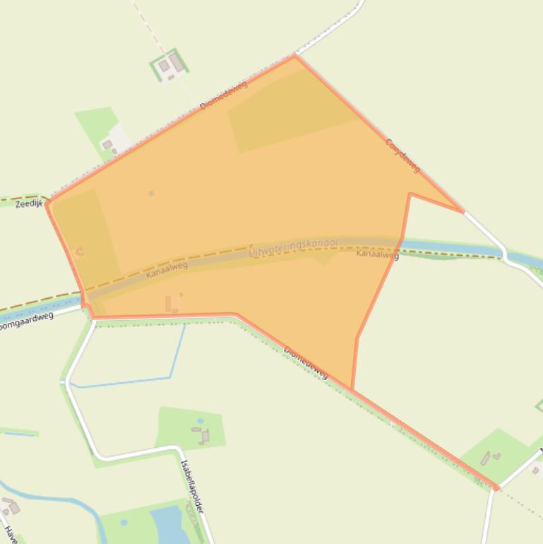 Kaart van postcodegebied 4501NN.