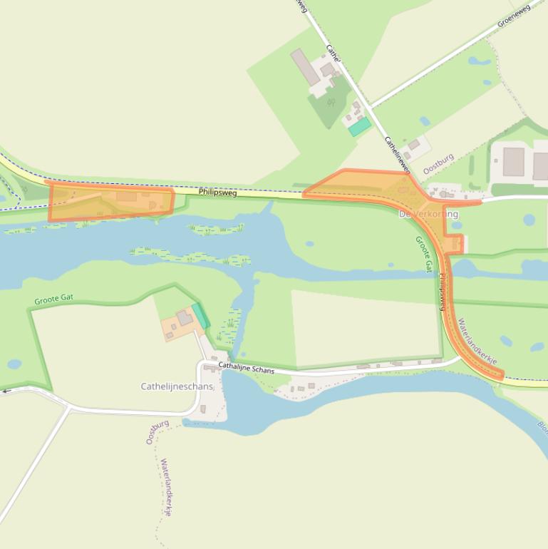 Kaart van postcodegebied 4501PH.