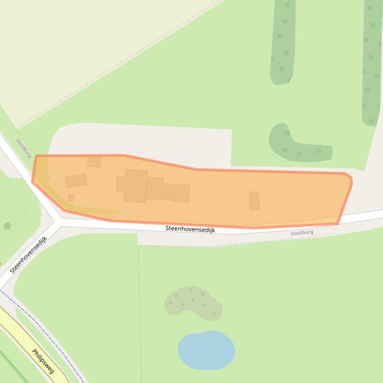 Kaart van postcodegebied 4501PV.