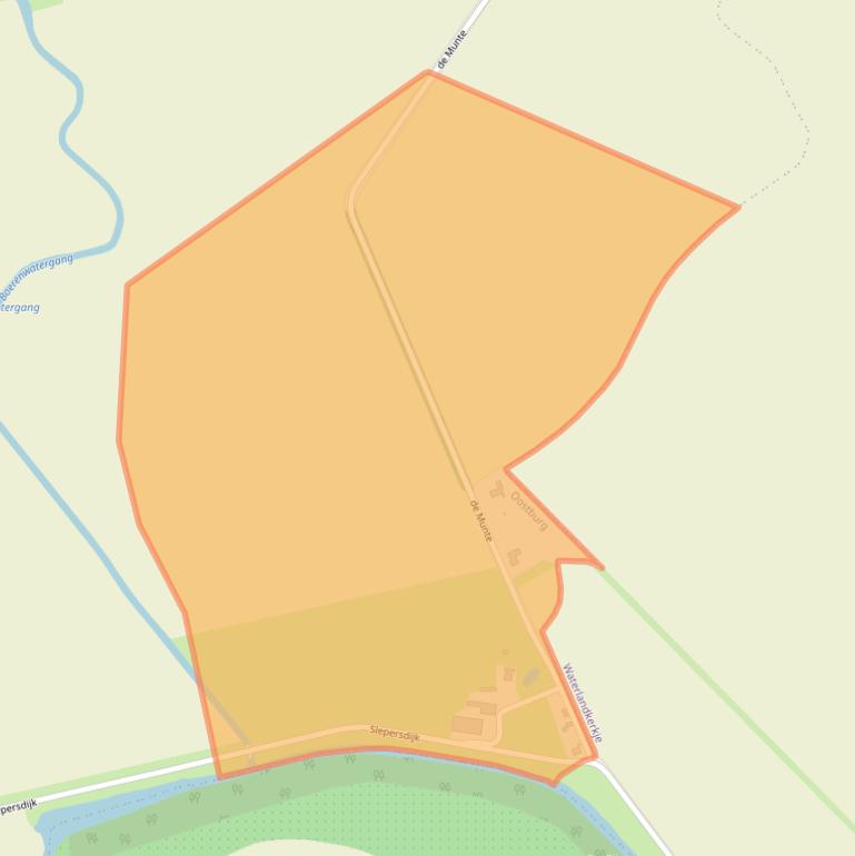 Kaart van postcodegebied 4501PX.