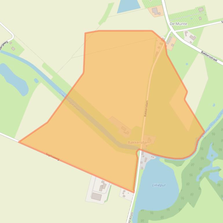 Kaart van postcodegebied 4501RC.