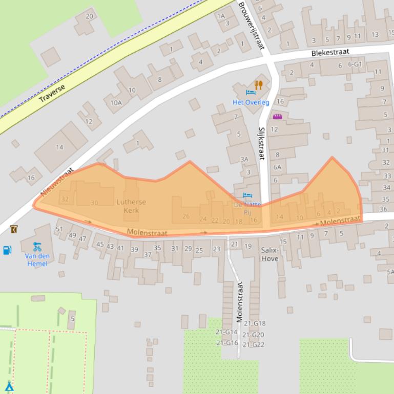 Kaart van postcodegebied 4503BB.