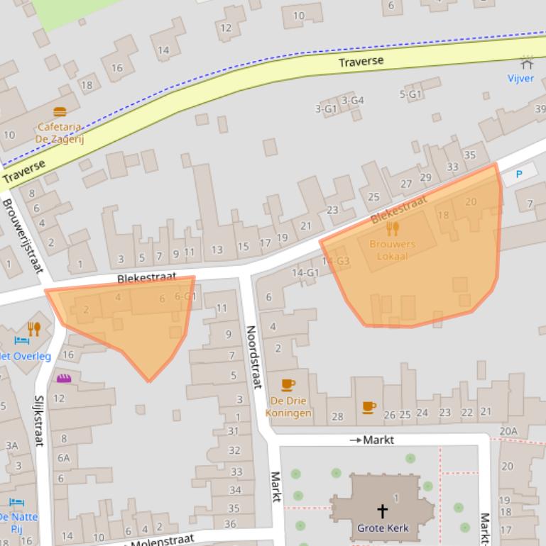 Kaart van postcodegebied 4503BG.