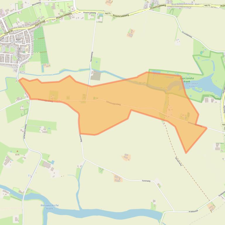 Kaart van postcodegebied 4503GK.