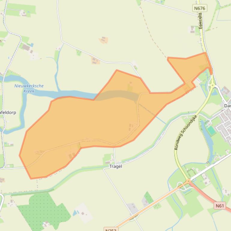 Kaart van postcodegebied 4503GN.