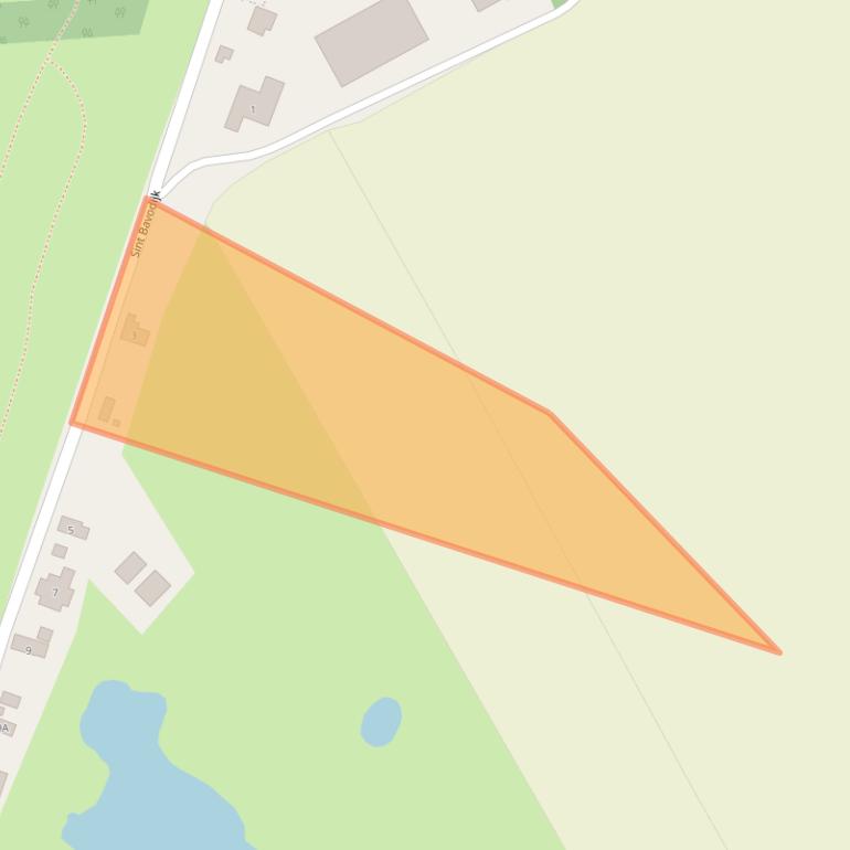 Kaart van postcodegebied 4504AC.