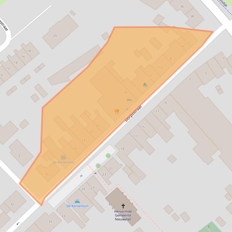 Kaart van postcodegebied 4504AH.