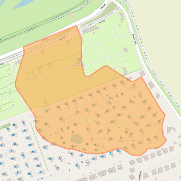 Kaart van postcodegebied 4504PP.