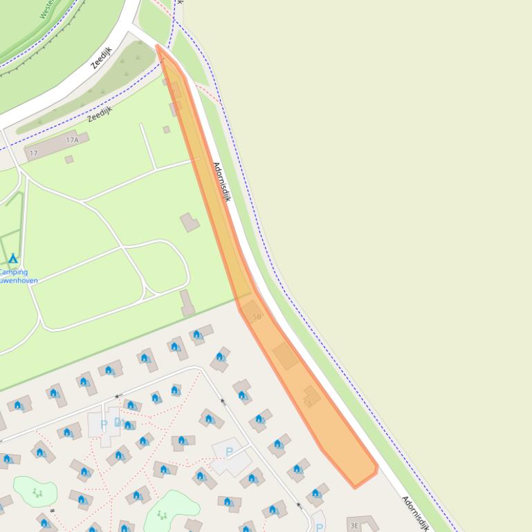 Kaart van postcodegebied 4504PZ.