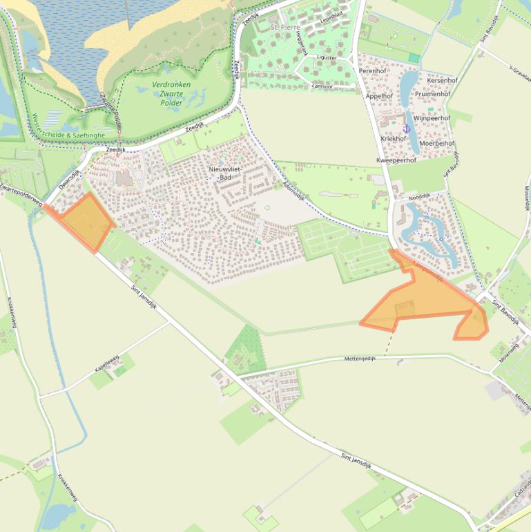 Kaart van postcodegebied 4504RB.