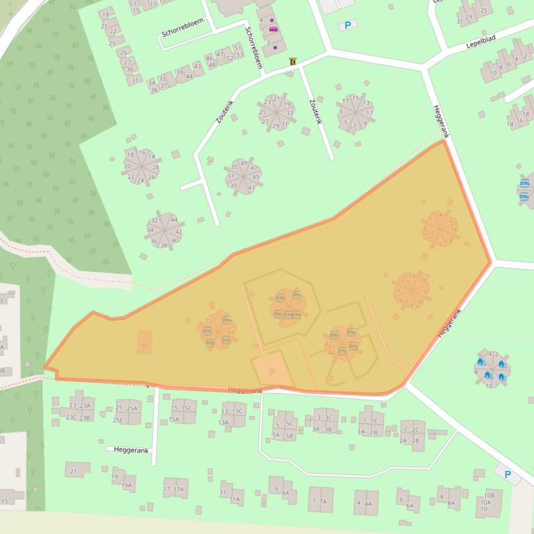 Kaart van postcodegebied 4504RV.