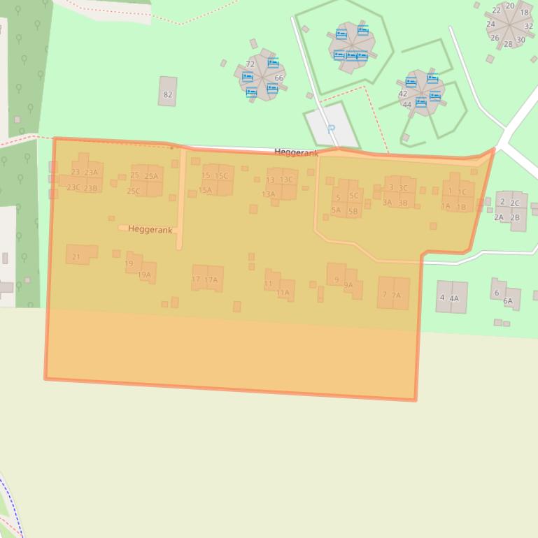 Kaart van postcodegebied 4504RW.