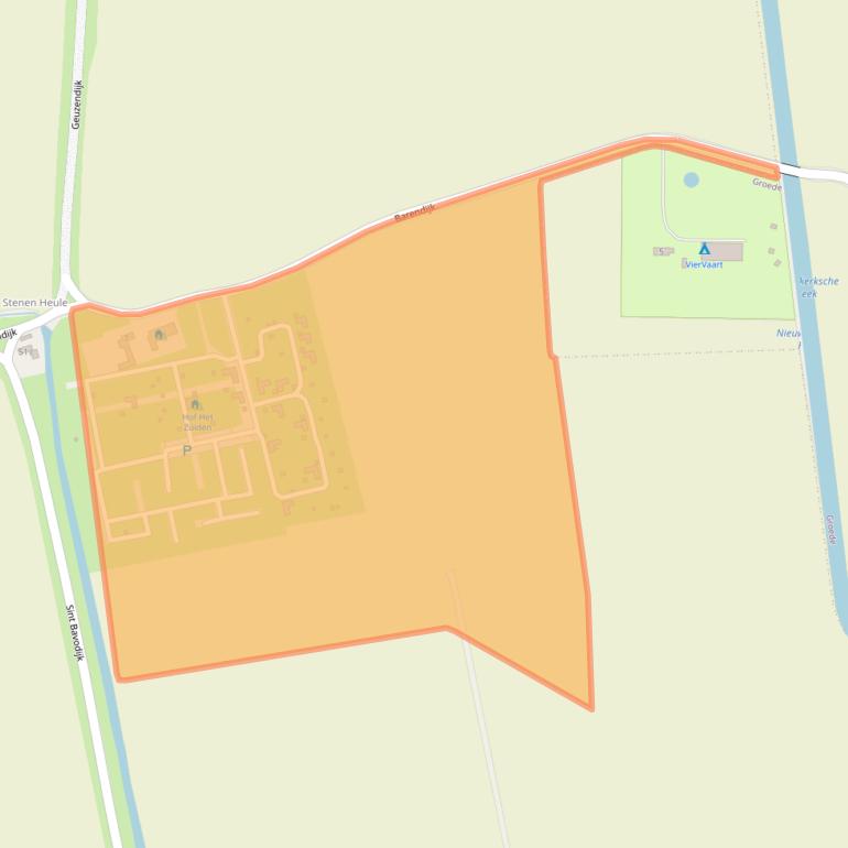 Kaart van postcodegebied 4504SG.