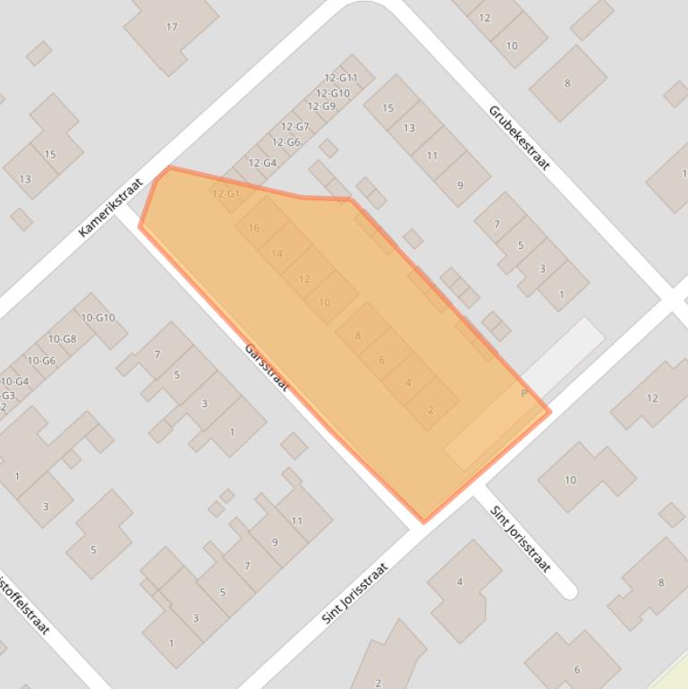 Kaart van postcodegebied 4505BA.