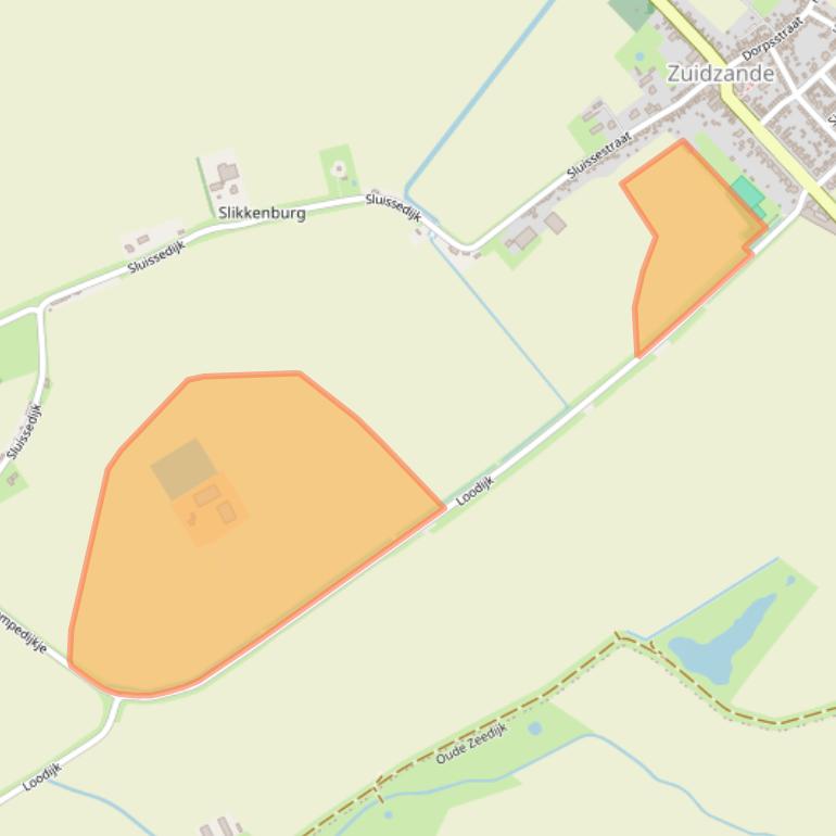 Kaart van postcodegebied 4505PD.