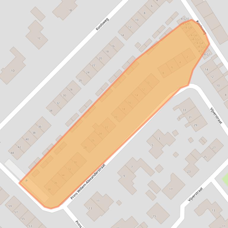 Kaart van postcodegebied 4506AN.