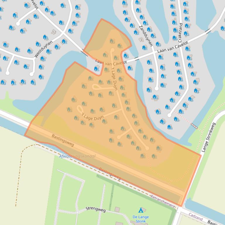 Kaart van postcodegebied 4506GP.