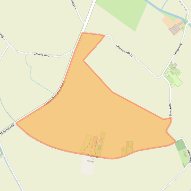 Kaart van postcodegebied 4506HG.