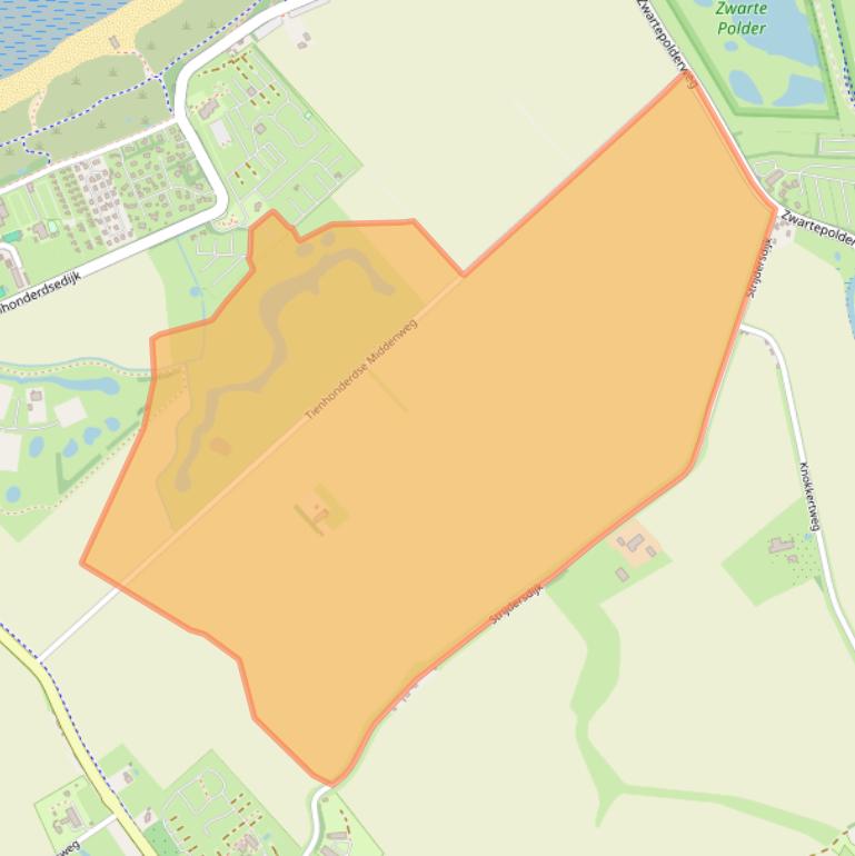 Kaart van postcodegebied 4506HS.