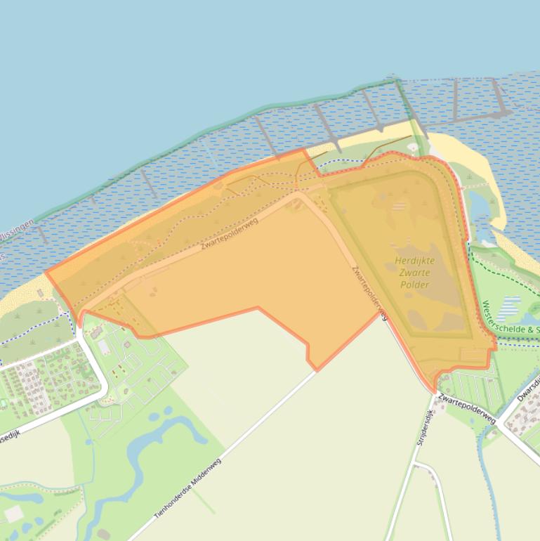 Kaart van postcodegebied 4506HV.