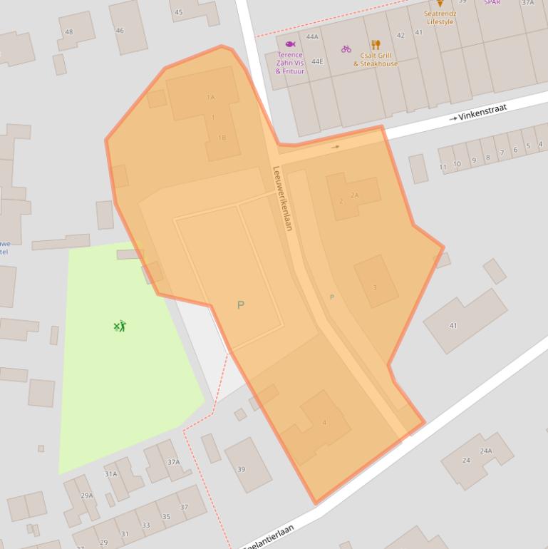 Kaart van postcodegebied 4506JW.