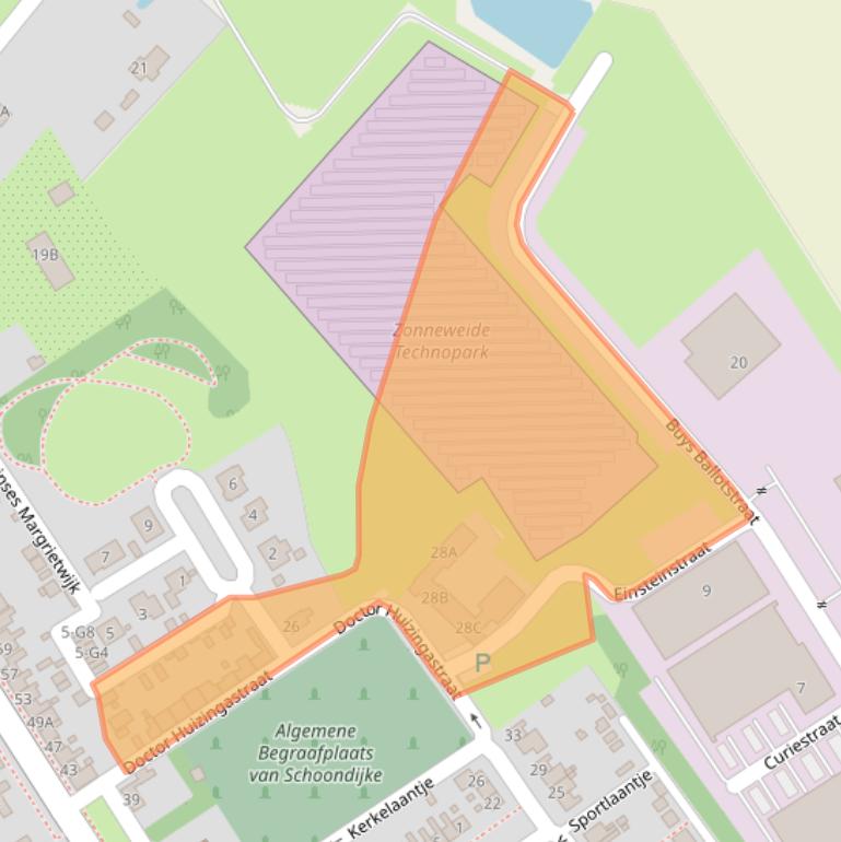 Kaart van postcodegebied 4507AB.