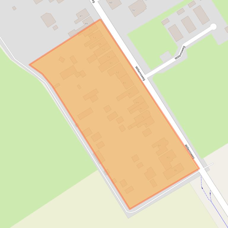 Kaart van postcodegebied 4507AS.