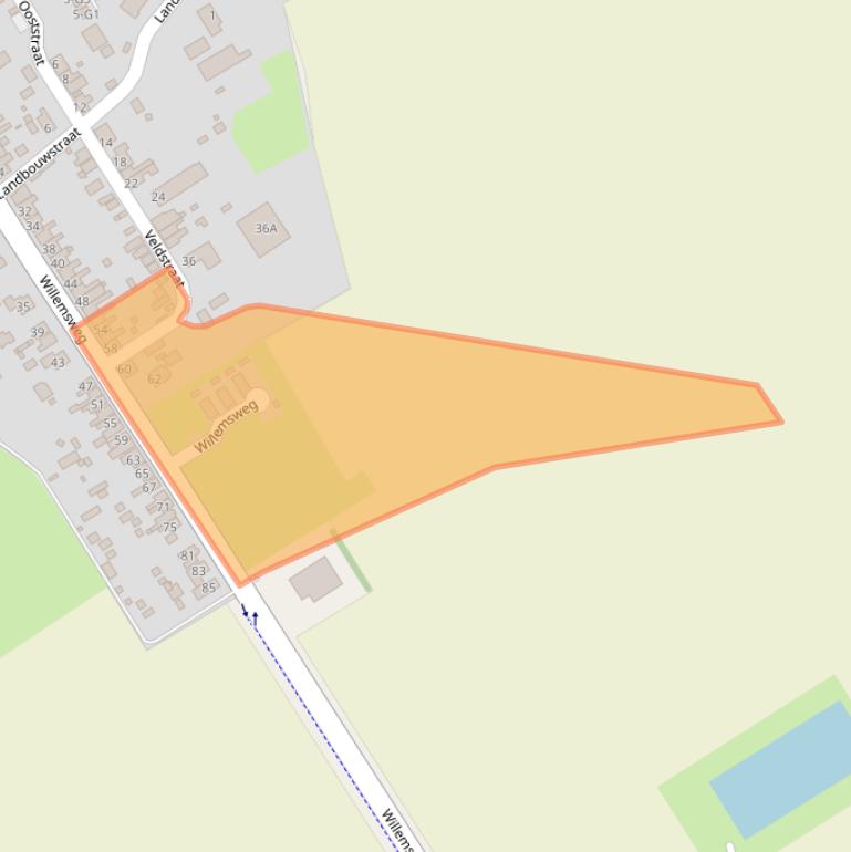 Kaart van postcodegebied 4507AV.