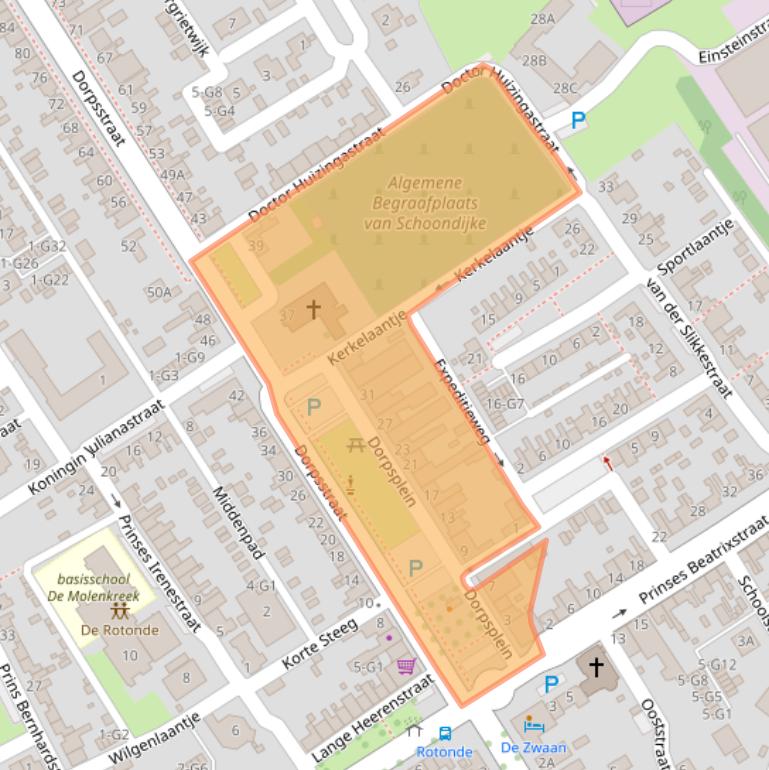 Kaart van postcodegebied 4507BH.