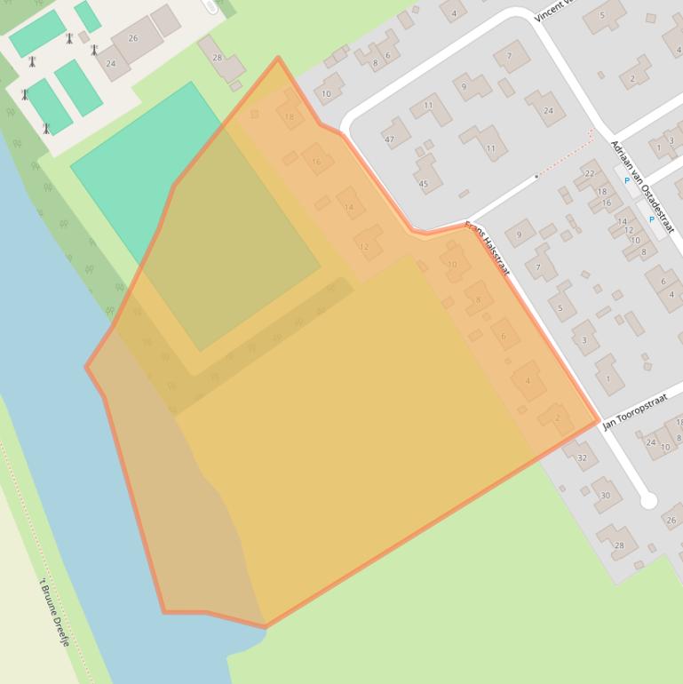 Kaart van postcodegebied 4507CE.