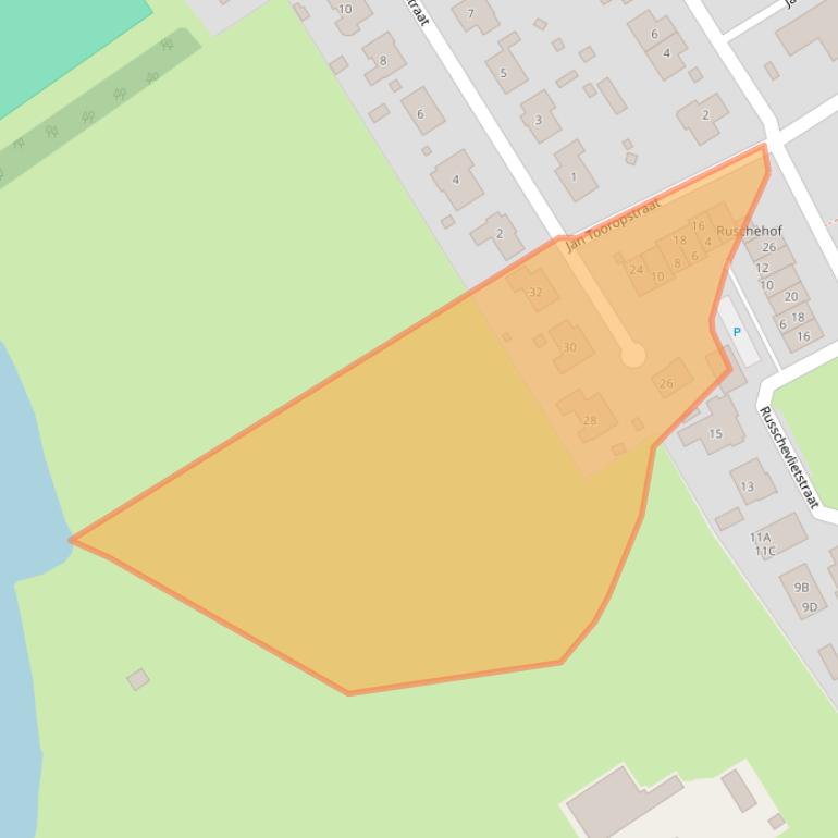 Kaart van postcodegebied 4507CG.