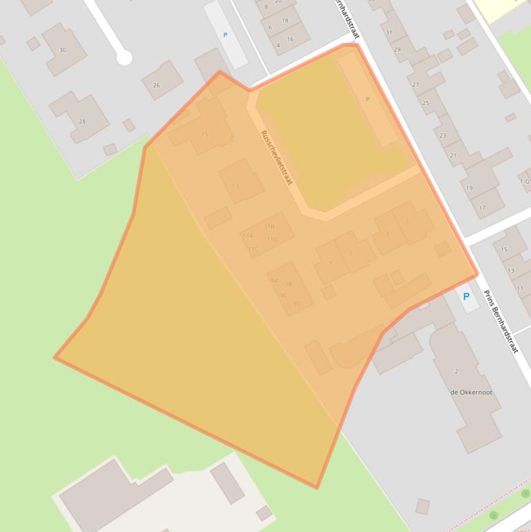 Kaart van postcodegebied 4507CH.