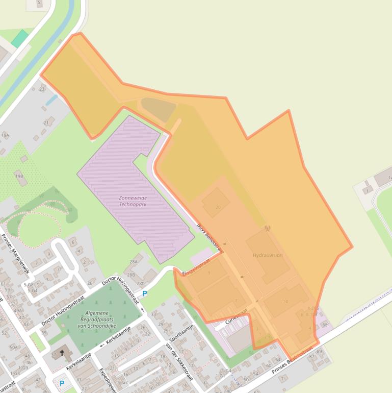 Kaart van postcodegebied 4507DA.