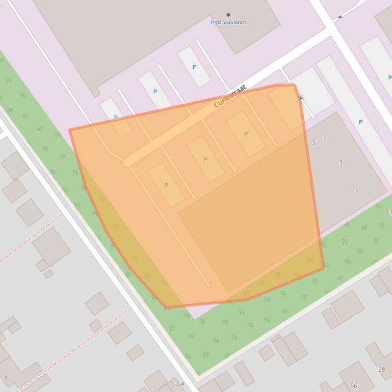 Kaart van postcodegebied 4507DB.