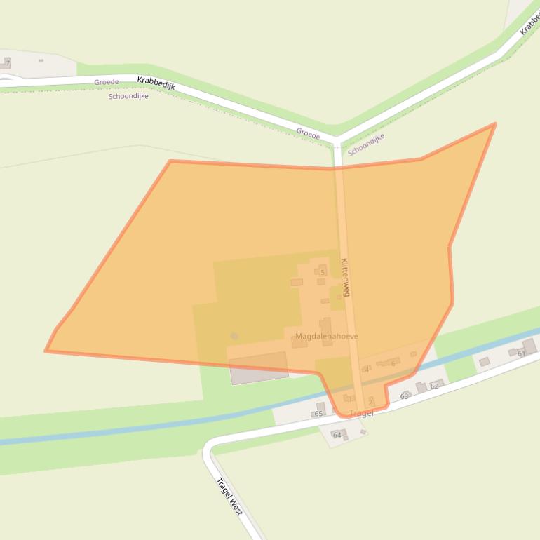 Kaart van postcodegebied 4507JR.