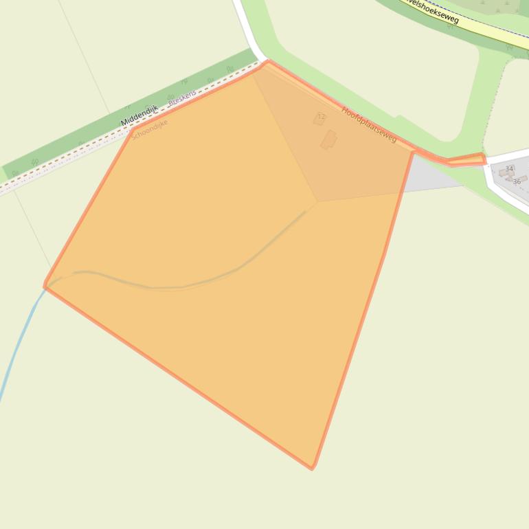 Kaart van postcodegebied 4507JS.