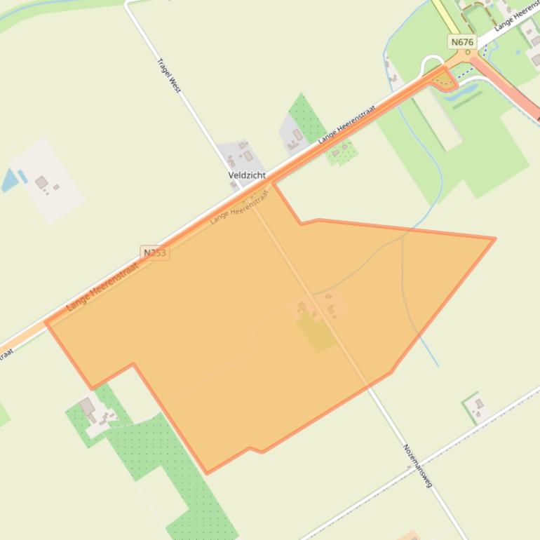 Kaart van postcodegebied 4507KK.