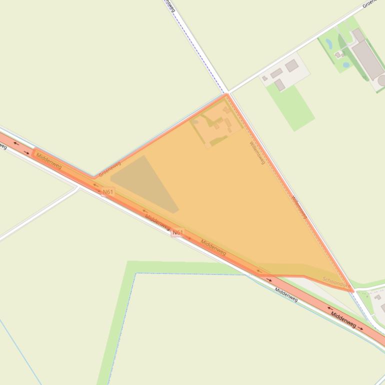 Kaart van postcodegebied 4507KN.