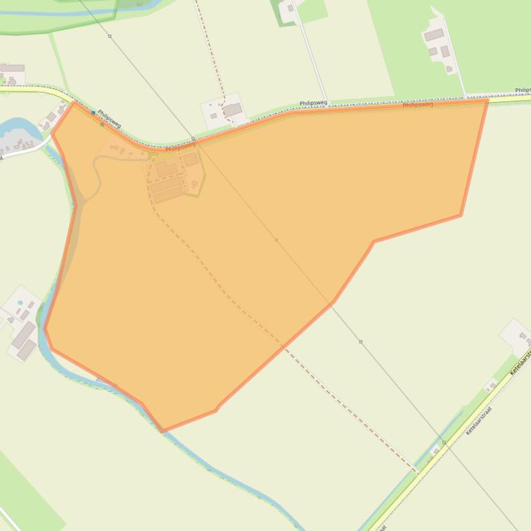 Kaart van postcodegebied 4508NR.