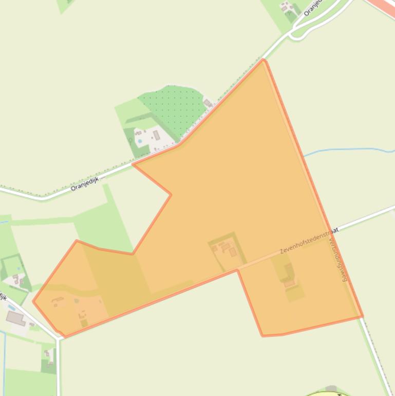 Kaart van postcodegebied 4508NX.