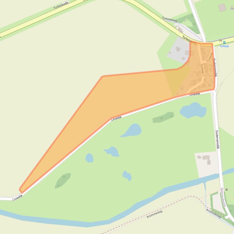 Kaart van postcodegebied 4508PB.