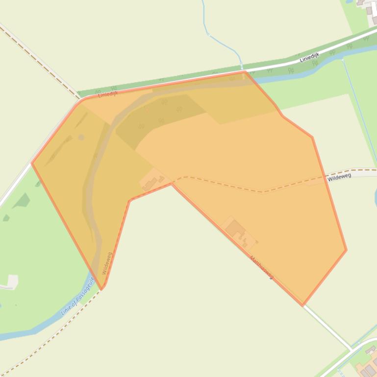 Kaart van postcodegebied 4508PM.