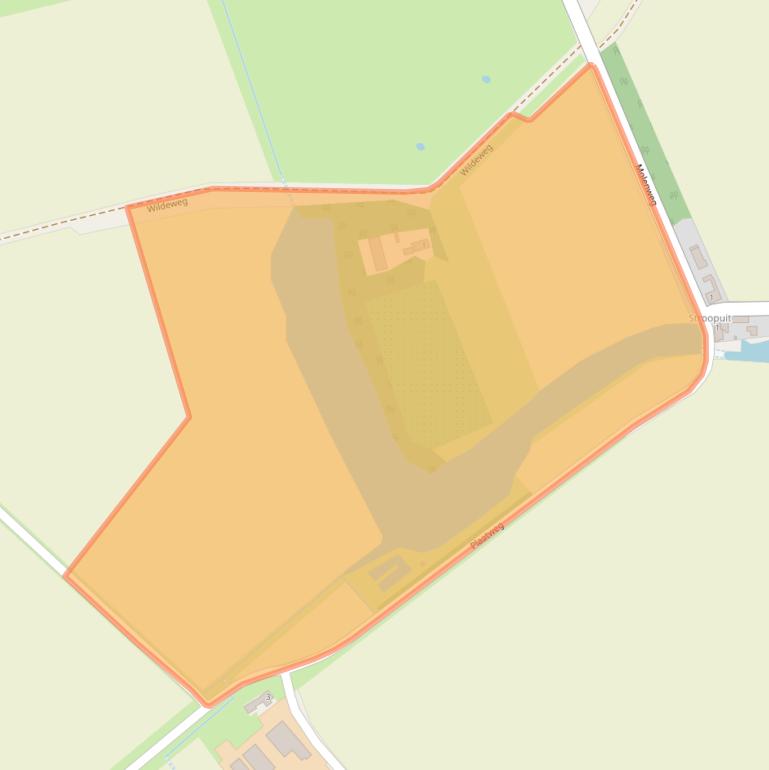 Kaart van postcodegebied 4508PN.