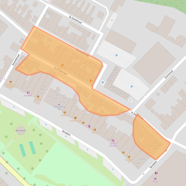 Kaart van postcodegebied 4511AK.