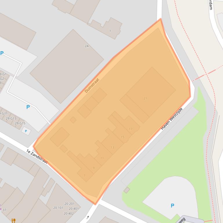 Kaart van postcodegebied 4511AR.