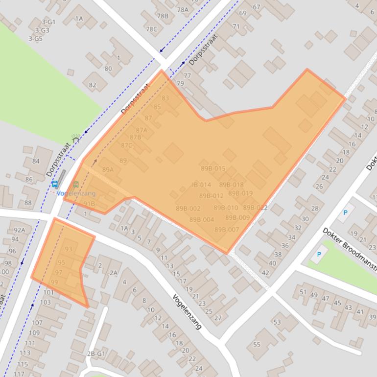 Kaart van postcodegebied 4511ED.