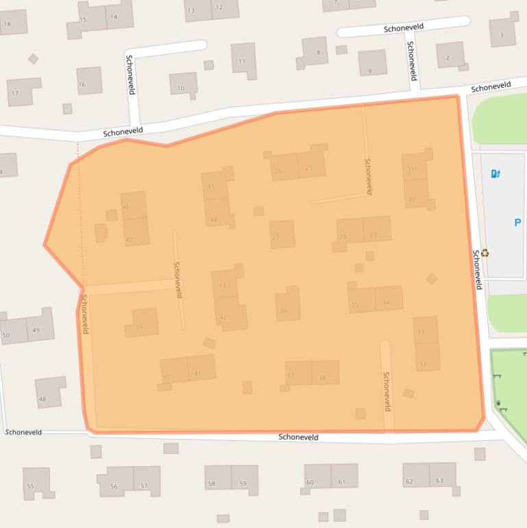 Kaart van postcodegebied 4511HS.