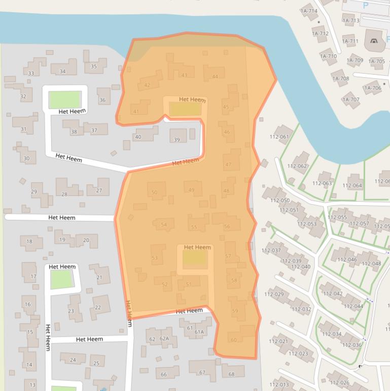 Kaart van postcodegebied 4511PN.