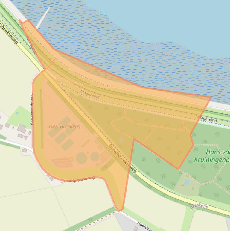 Kaart van postcodegebied 4511PR.